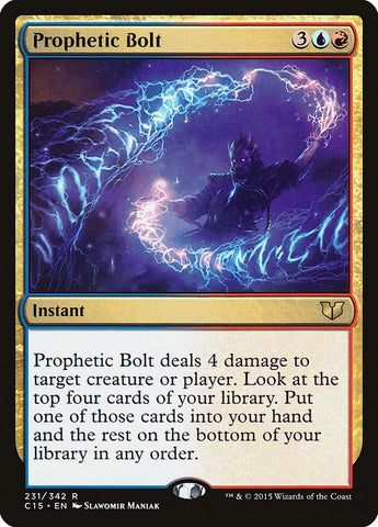 Image for Prophetic Bolt (231) [Commander 2015]