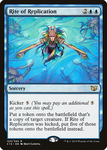 Image for Rite of Replication (105) [Commander 2015]