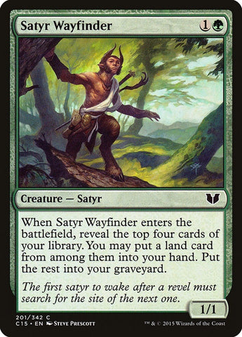 Image for Satyr Wayfinder (201) [Commander 2015]