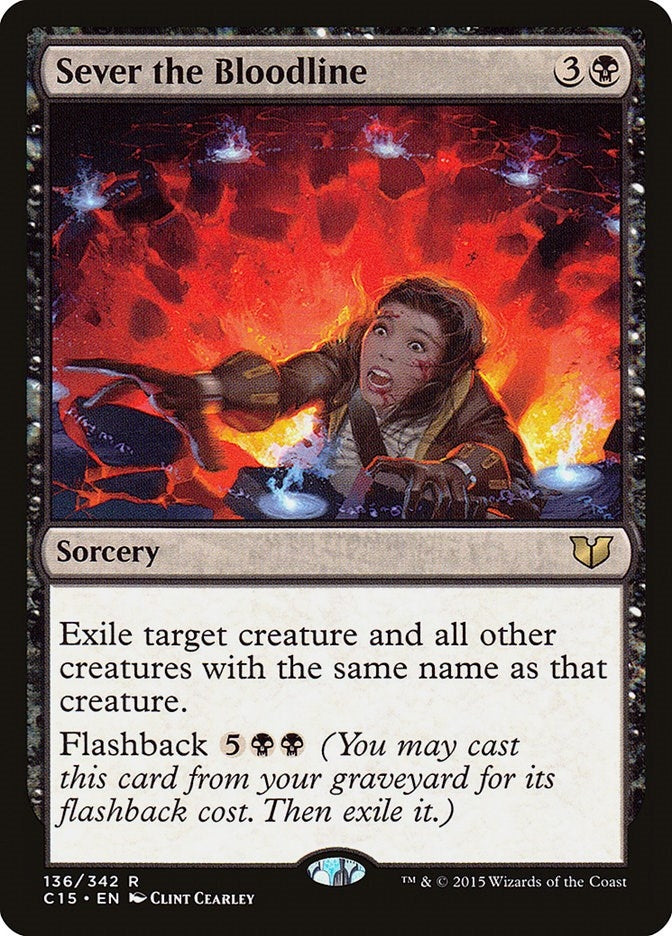 Image for Sever the Bloodline (136) [Commander 2015]