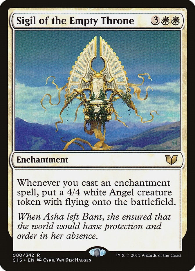 Image for Sigil of the Empty Throne (80) [Commander 2015]