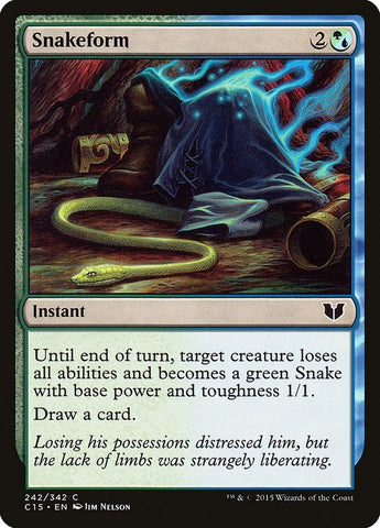 Image for Snakeform (242) [Commander 2015]