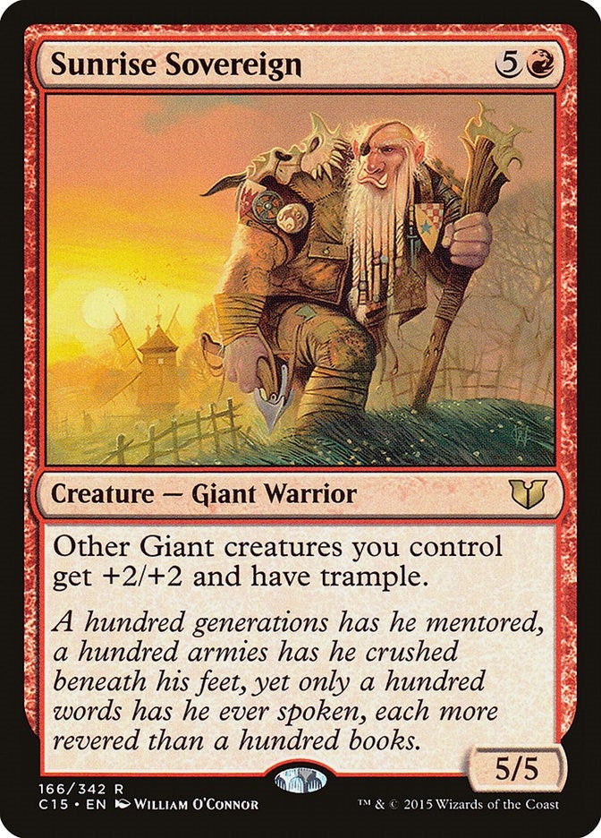 Image for Sunrise Sovereign (166) [Commander 2015]