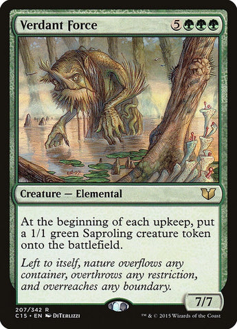 Image for Verdant Force (207) [Commander 2015]
