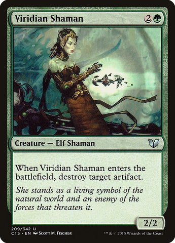Image for Viridian Shaman (209) [Commander 2015]