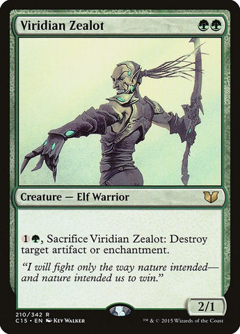 Image for Viridian Zealot (210) [Commander 2015]