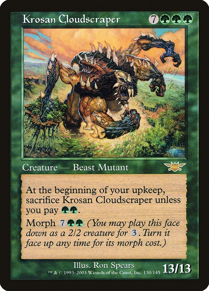 Image for Krosan Cloudscraper (130) [Legions]