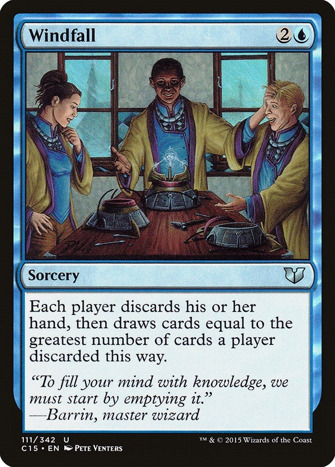 Image for Windfall (111) [Commander 2015]