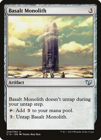 Image for Basalt Monolith (244) [Commander 2015]