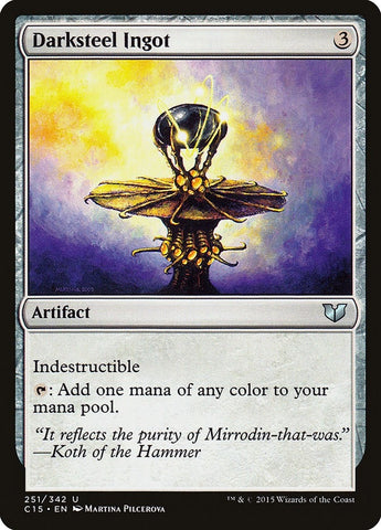 Image for Darksteel Ingot (251) [Commander 2015]