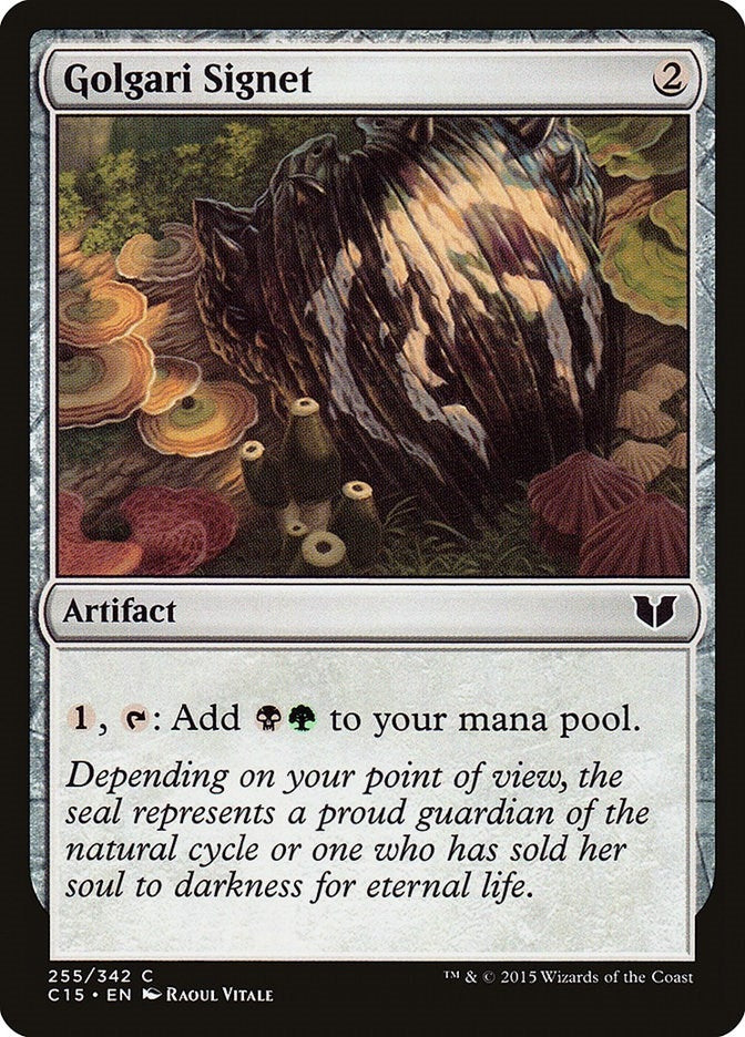 Image for Golgari Signet (255) [Commander 2015]