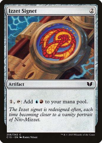 Image for Izzet Signet (256) [Commander 2015]
