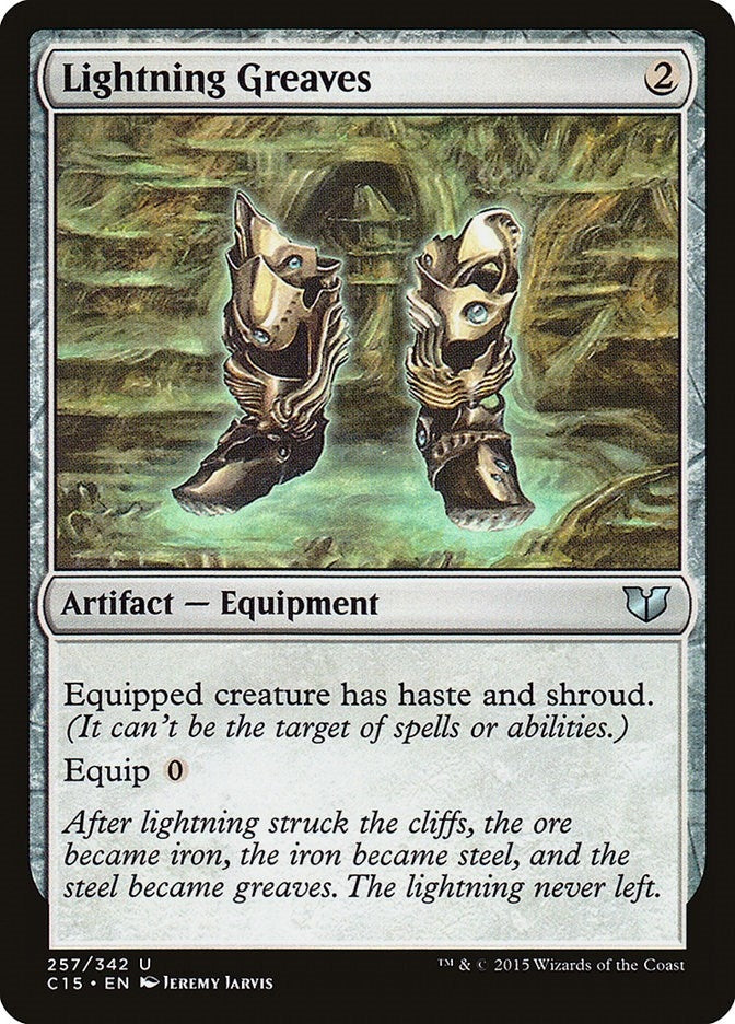 Image for Lightning Greaves (257) [Commander 2015]