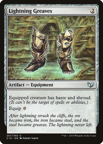 Image for Lightning Greaves (257) [Commander 2015]