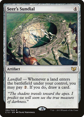 Image for Seer's Sundial (264) [Commander 2015]