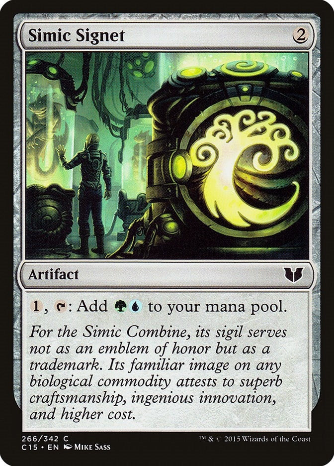 Image for Simic Signet (266) [Commander 2015]