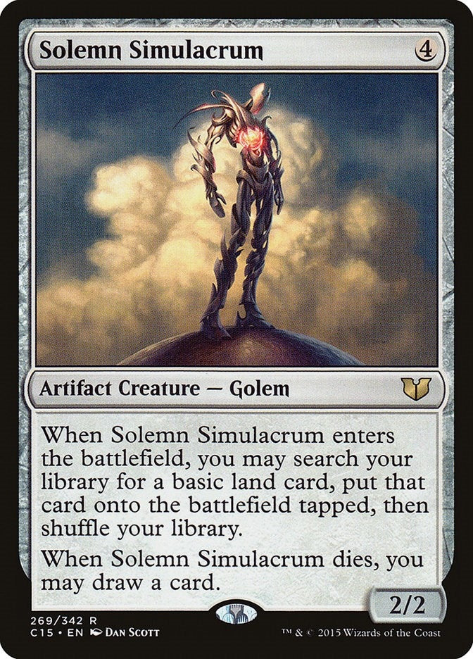 Image for Solemn Simulacrum (269) [Commander 2015]