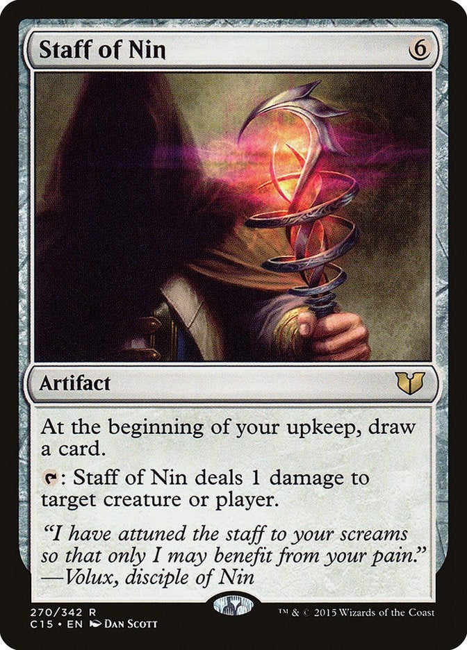 Image for Staff of Nin (270) [Commander 2015]