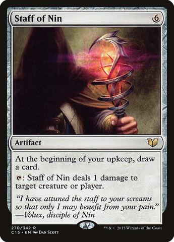 Image for Staff of Nin (270) [Commander 2015]