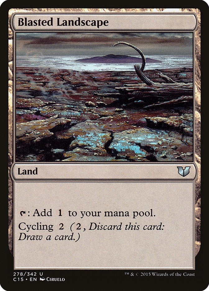 Image for Blasted Landscape (278) [Commander 2015]