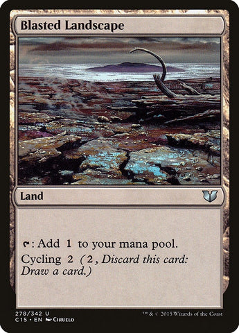 Image for Blasted Landscape (278) [Commander 2015]