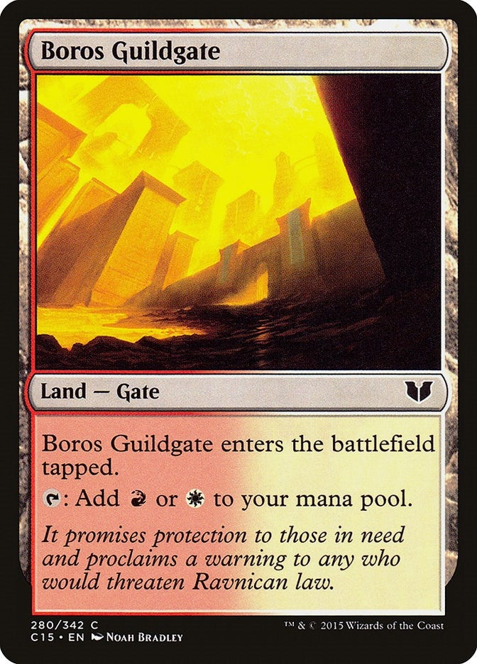 Image for Boros Guildgate (280) [Commander 2015]