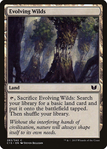 Image for Evolving Wilds (283) [Commander 2015]