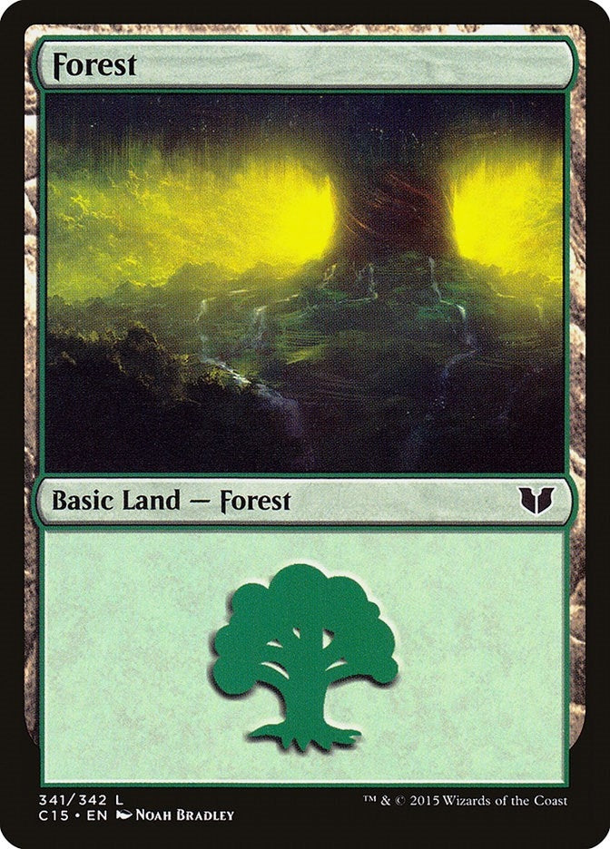 Image for Forest (341) (341) [Commander 2015]