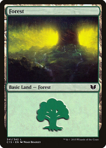 Image for Forest (341) (341) [Commander 2015]