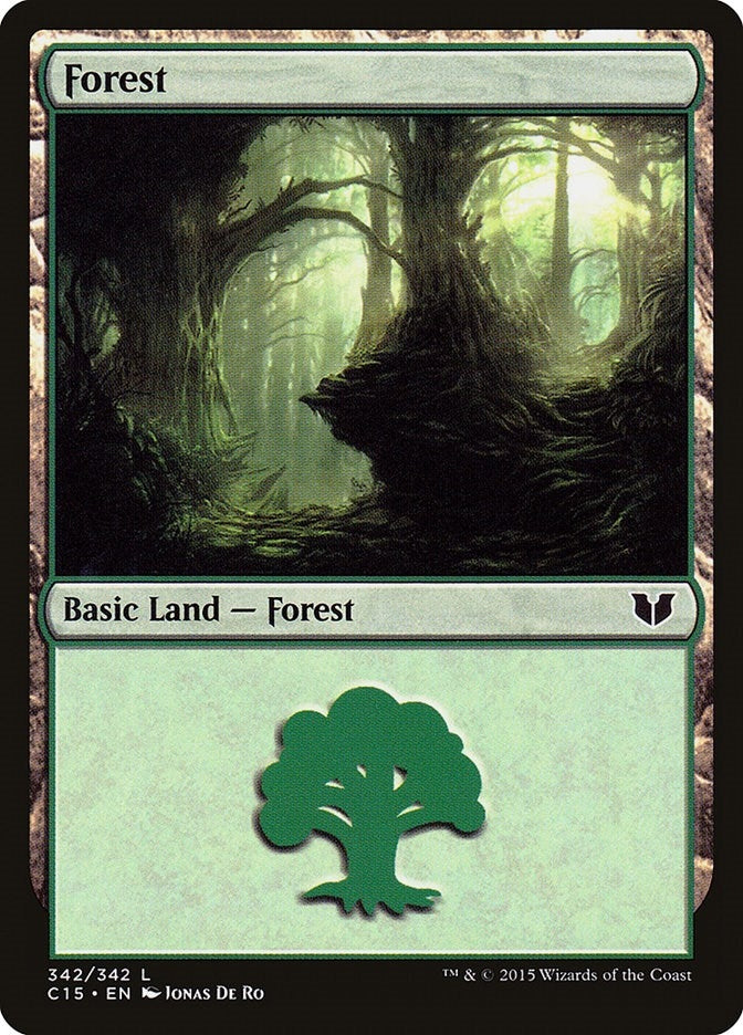 Image for Forest (342) (342) [Commander 2015]
