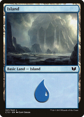 Image for Island (327) (327) [Commander 2015]