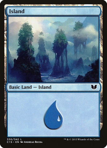 Image for Island (330) (330) [Commander 2015]