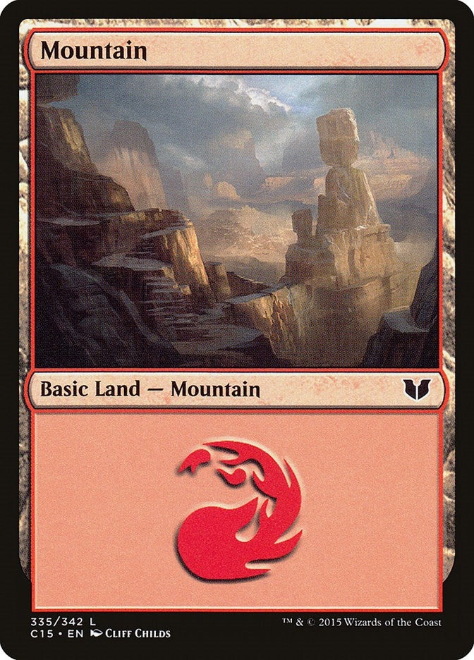 Image for Mountain (335) (335) [Commander 2015]