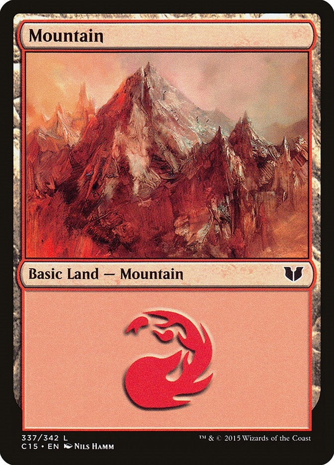 Image for Mountain (337) (337) [Commander 2015]