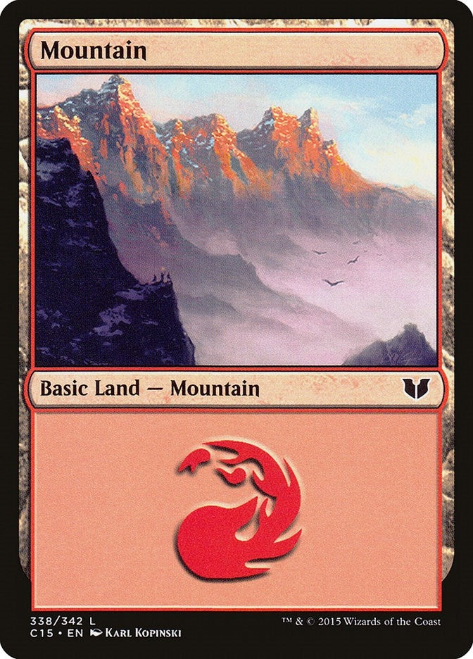Image for Mountain (338) (338) [Commander 2015]