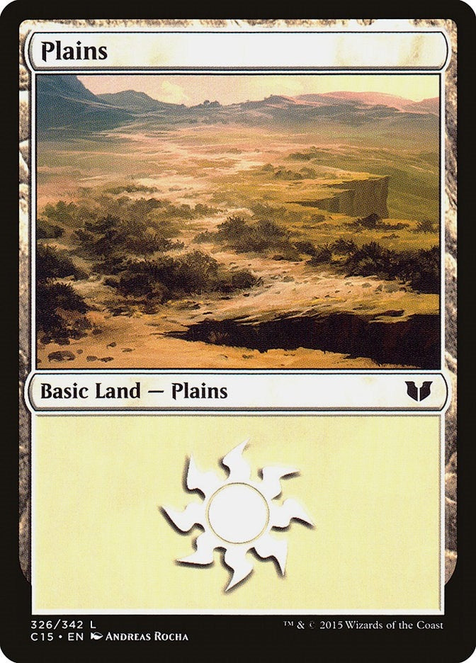 Image for Plains (326) (326) [Commander 2015]