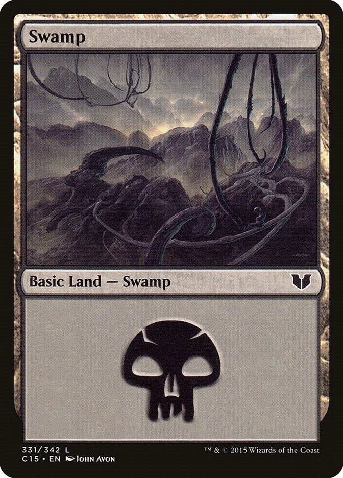 Image for Swamp (331) (331) [Commander 2015]