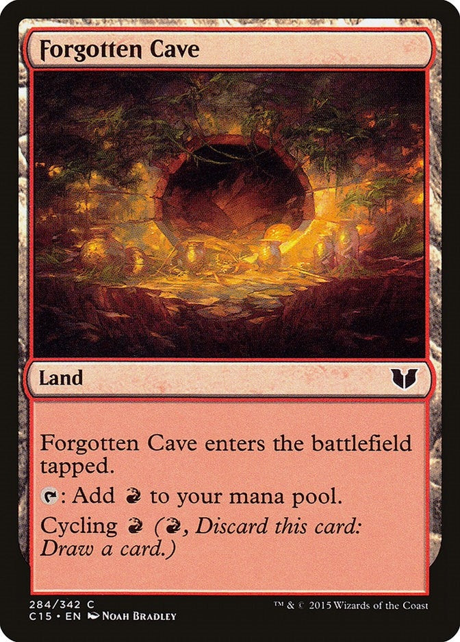Image for Forgotten Cave (284) [Commander 2015]