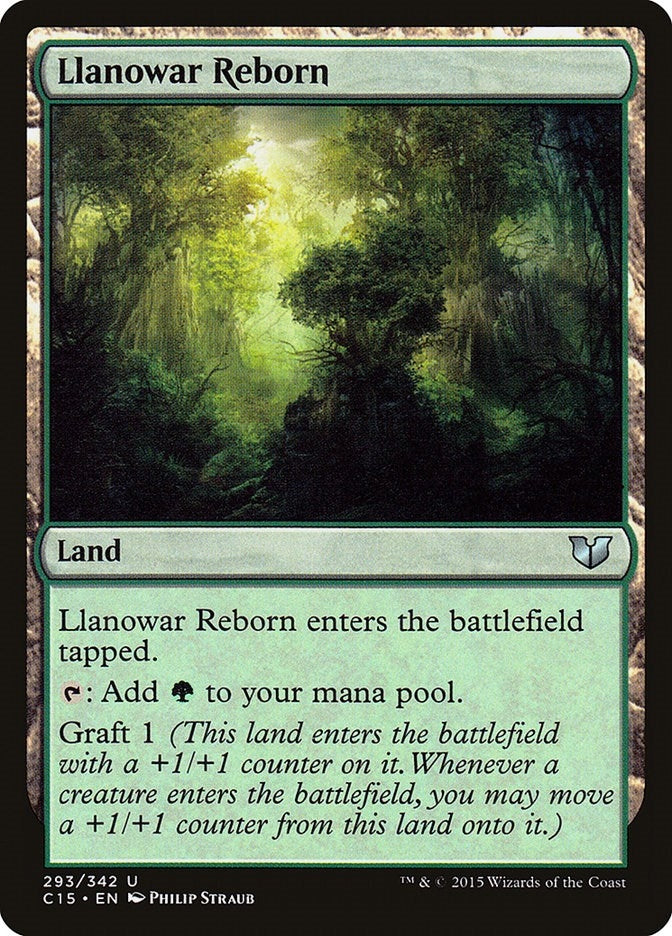 Image for Llanowar Reborn (293) [Commander 2015]