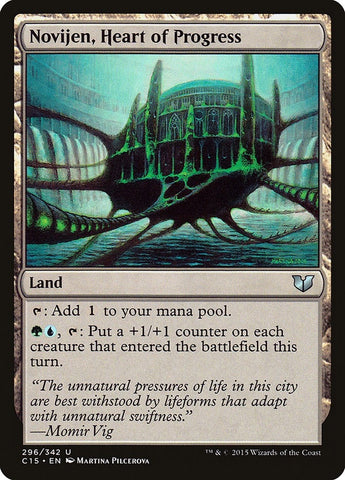 Image for Novijen, Heart of Progress (296) [Commander 2015]