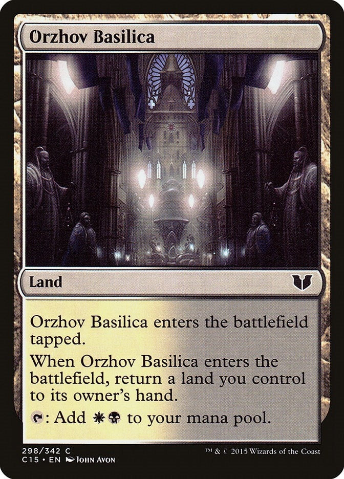 Image for Orzhov Basilica (298) [Commander 2015]