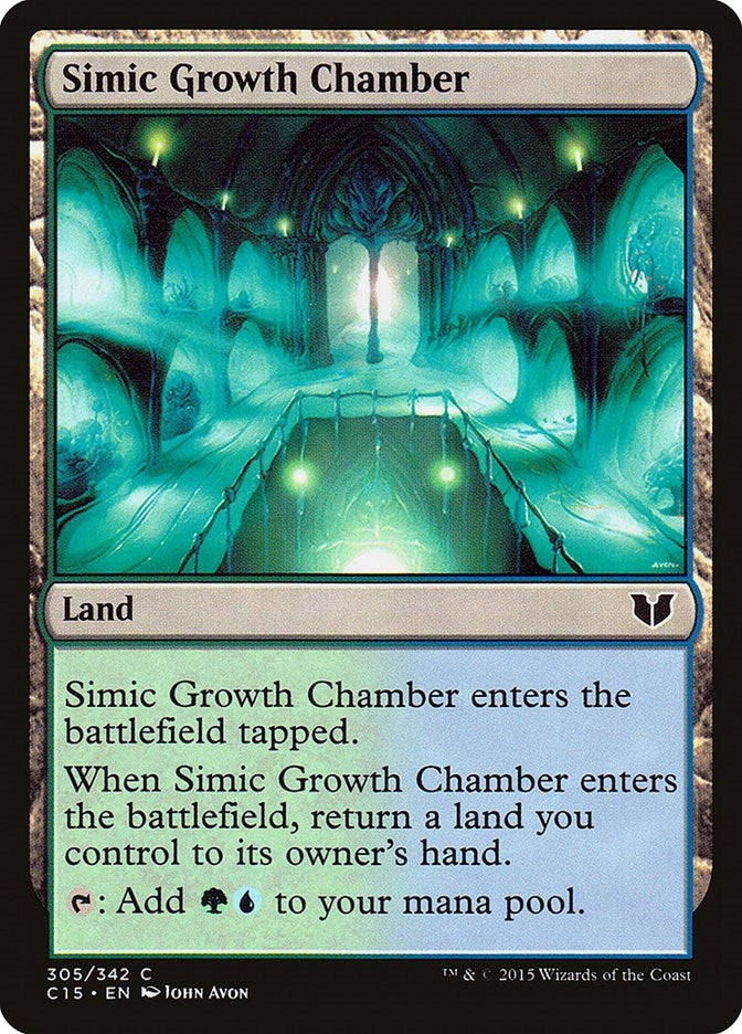 Image for Simic Growth Chamber (305) [Commander 2015]