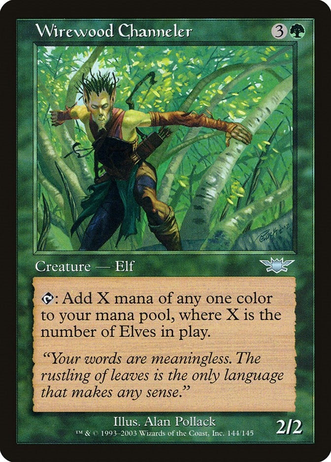 Image for Wirewood Channeler (144) [Legions]