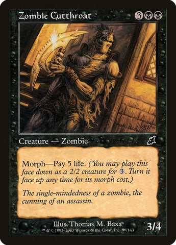 Image for Zombie Cutthroat (81) [Scourge]