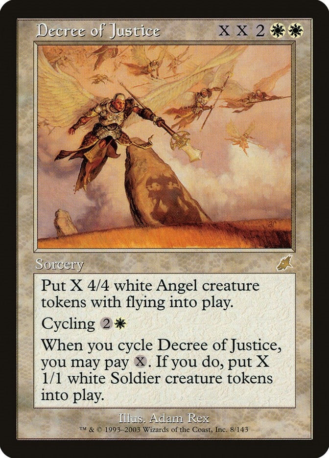 Image for Decree of Justice (8) [Scourge]