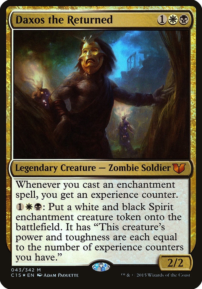Image for Daxos the Returned (Commander 2015) (43) [Oversize Cards]