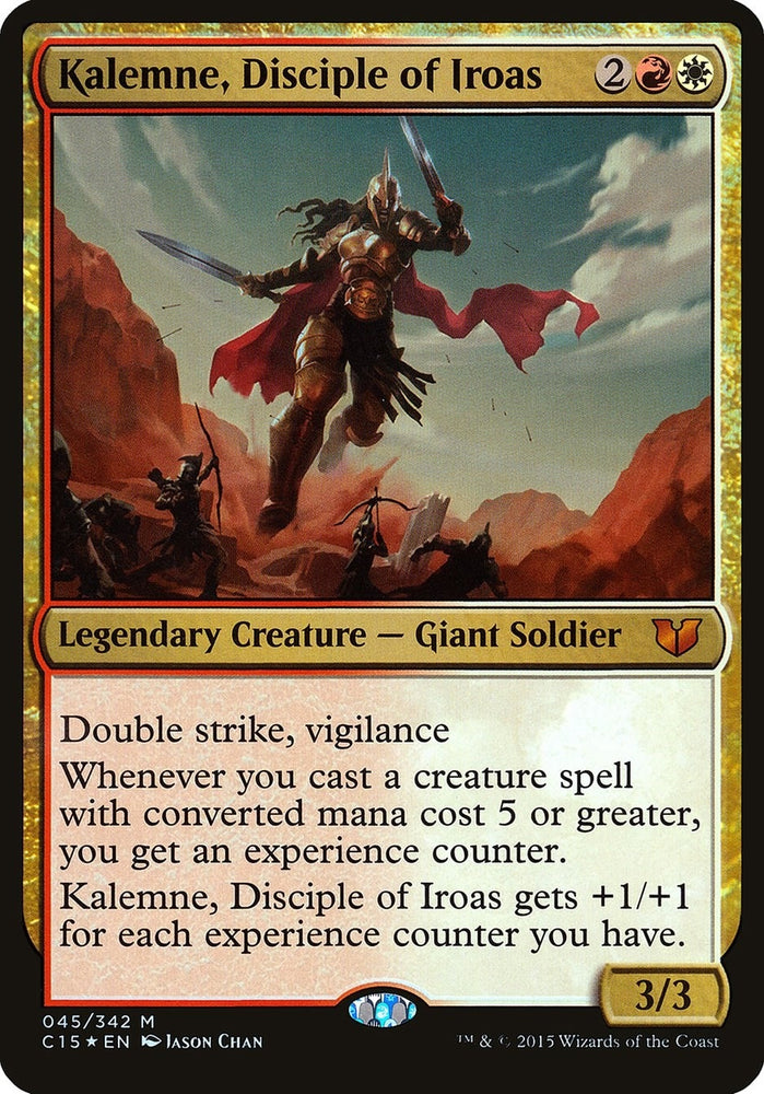 Image for Kalemne, Disciple of Iroas (Commander 2015) (45) [Oversize Cards]
