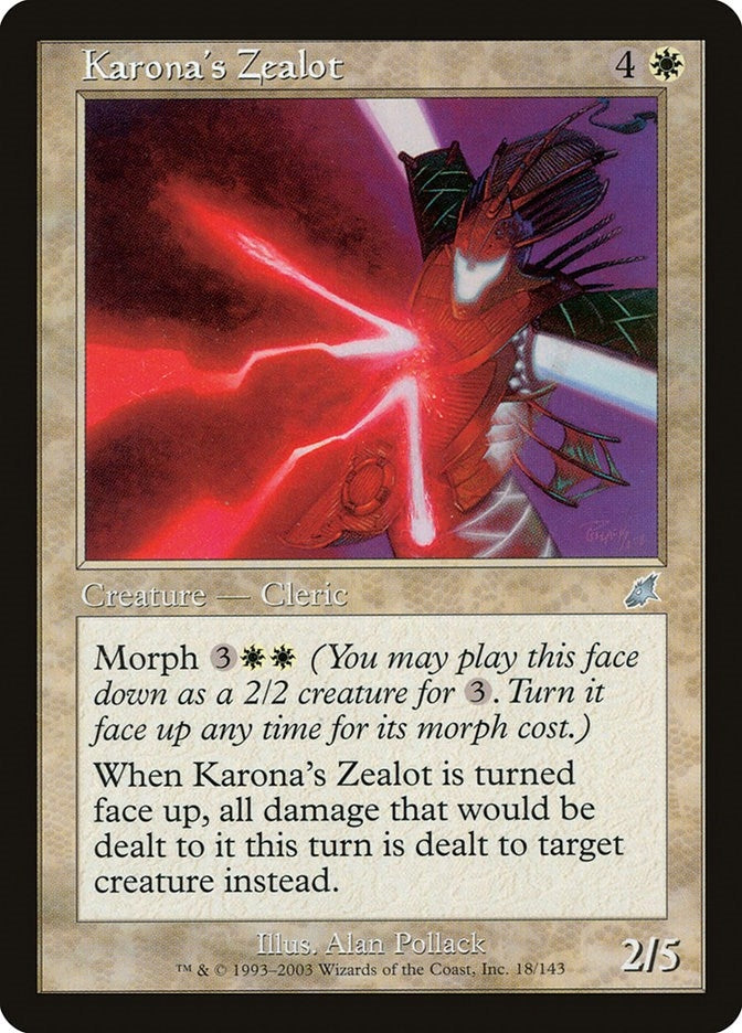 Image for Karona's Zealot (18) [Scourge]