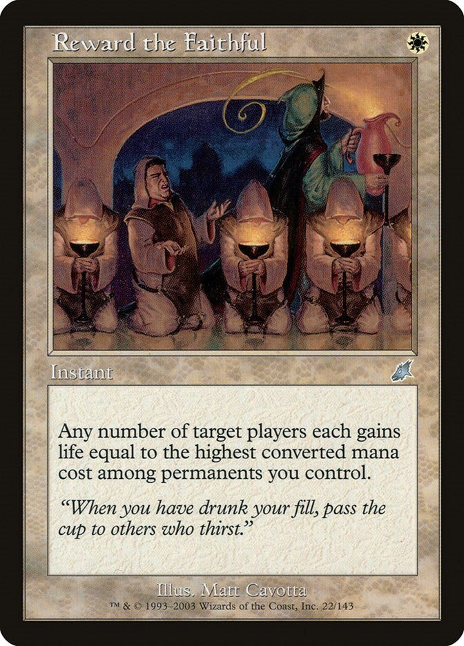 Image for Reward the Faithful (22) [Scourge]