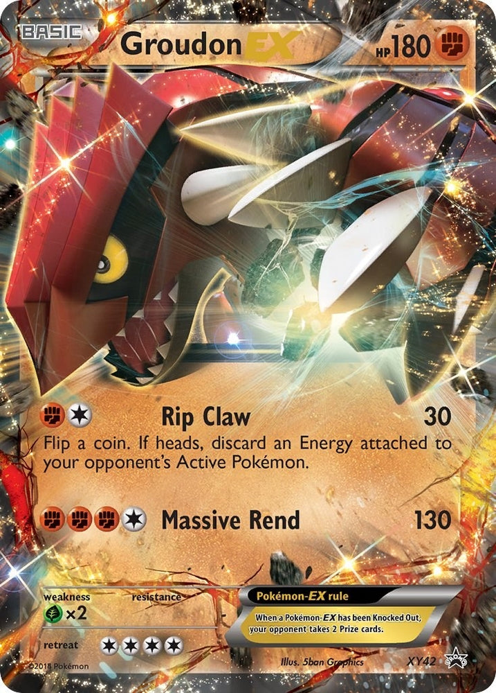 Image for Groudon EX (XY42) [XY Promos]